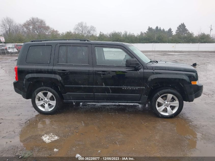 2014 JEEP PATRIOT LATITUDE - 1C4NJRFB7ED885538