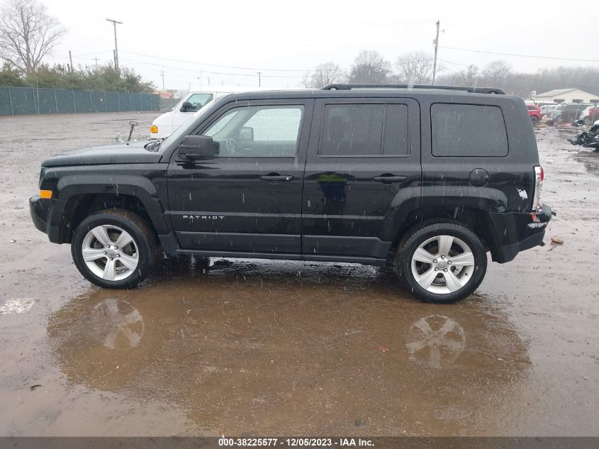 2014 JEEP PATRIOT LATITUDE - 1C4NJRFB7ED885538