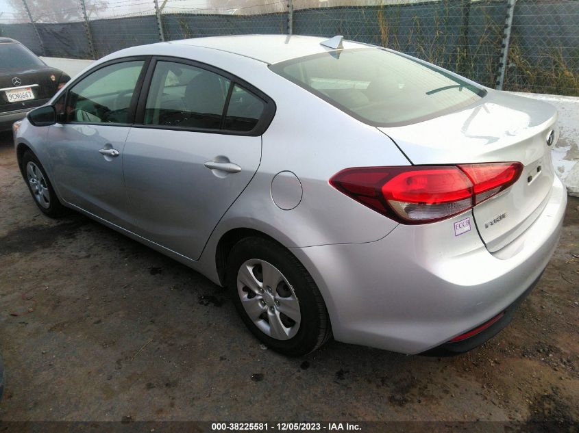 2018 KIA FORTE LX - 3KPFK4A70JE221744