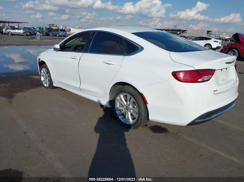 2015 CHRYSLER 200 LIMITED - 1C3CCCAB1FN576329