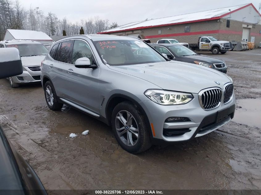 2021 BMW X3 XDRIVE30I - 5UXTY5C0XM9G95931