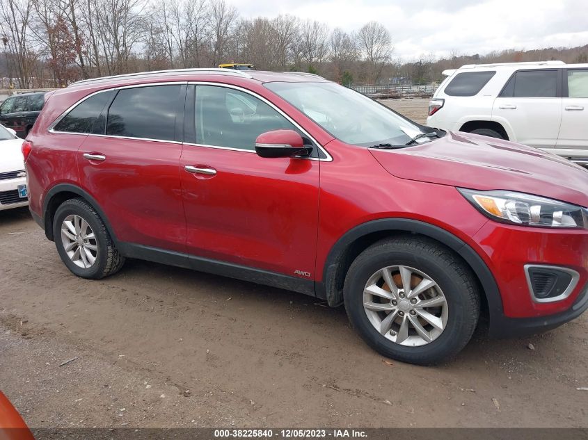 2018 KIA SORENTO 2.4L LX - 5XYPGDA31JG387731