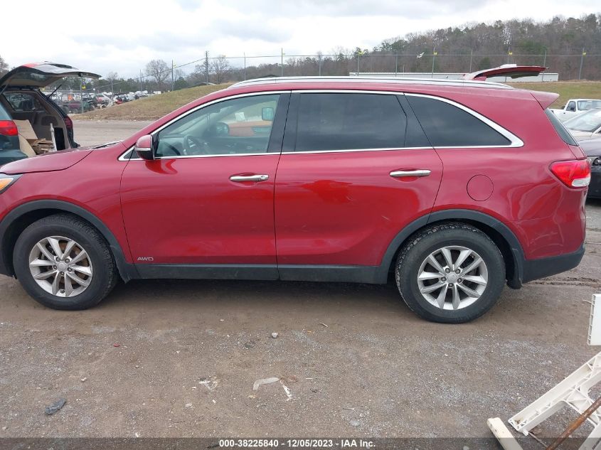 2018 KIA SORENTO 2.4L LX - 5XYPGDA31JG387731