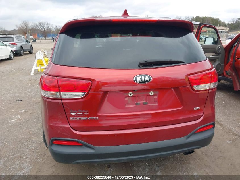 2018 KIA SORENTO 2.4L LX - 5XYPGDA31JG387731