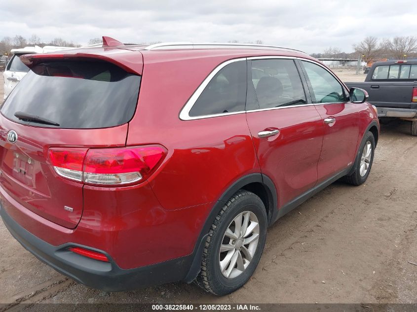 2018 KIA SORENTO 2.4L LX - 5XYPGDA31JG387731