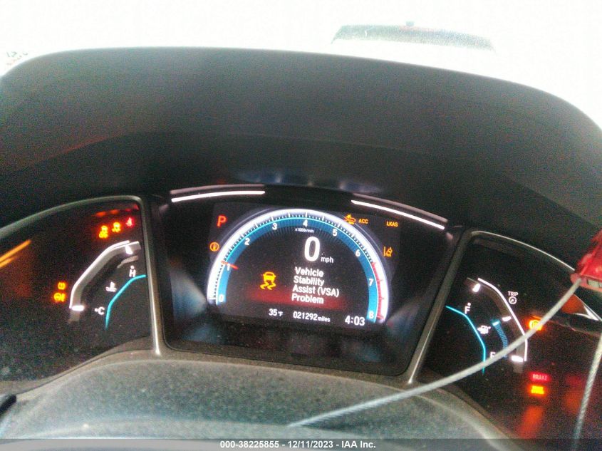 2021 HONDA CIVIC EX - 2HGFC1F33MH702549