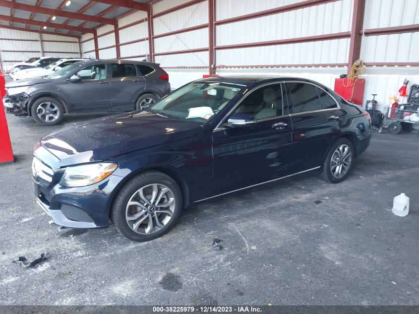 VIN 55SWF4KB7HU218169 2017 MERCEDES-BENZ C 300 4MATIC
