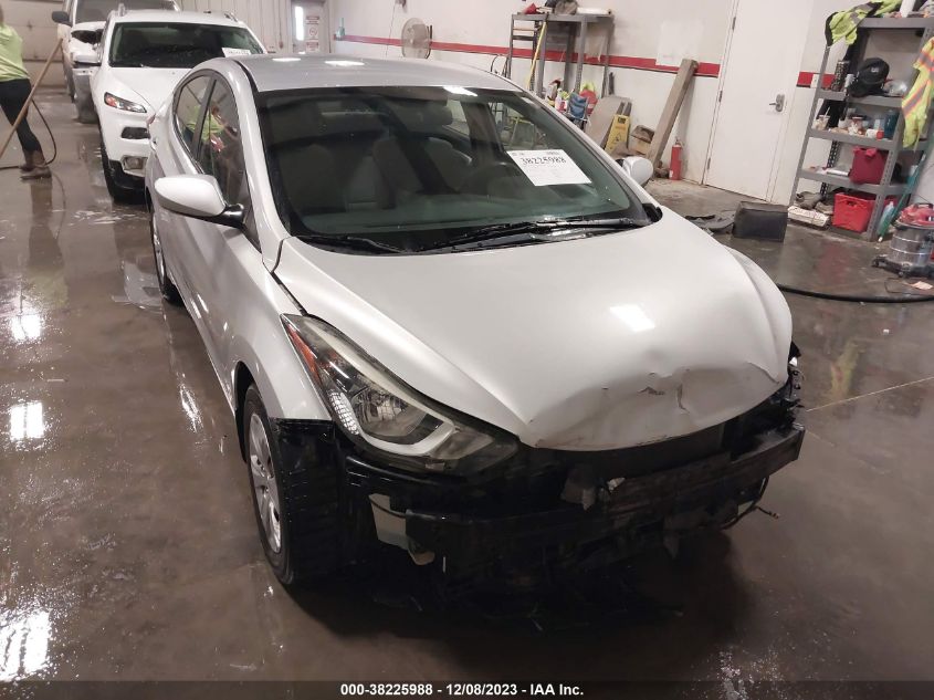 2016 HYUNDAI ELANTRA SE - KMHDH4AE9GU552333