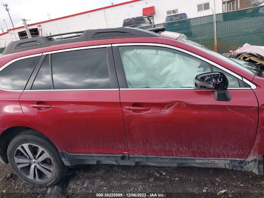 2018 SUBARU OUTBACK 2.5I LIMITED - 4S4BSAKC8J3336054