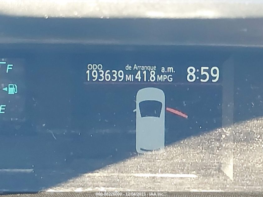 2013 TOYOTA PRIUS C ONE - JTDKDTB35D1047420