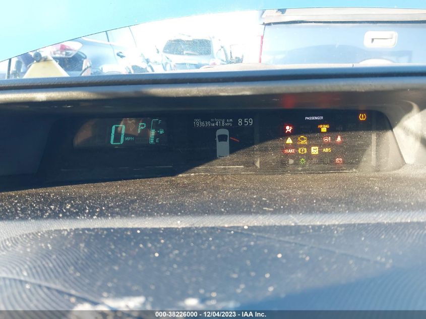 2013 TOYOTA PRIUS C ONE - JTDKDTB35D1047420