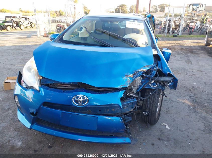 2013 TOYOTA PRIUS C ONE - JTDKDTB35D1047420
