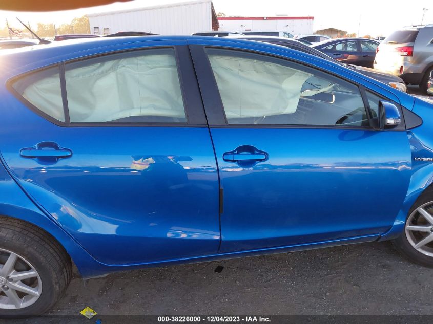 2013 TOYOTA PRIUS C ONE - JTDKDTB35D1047420