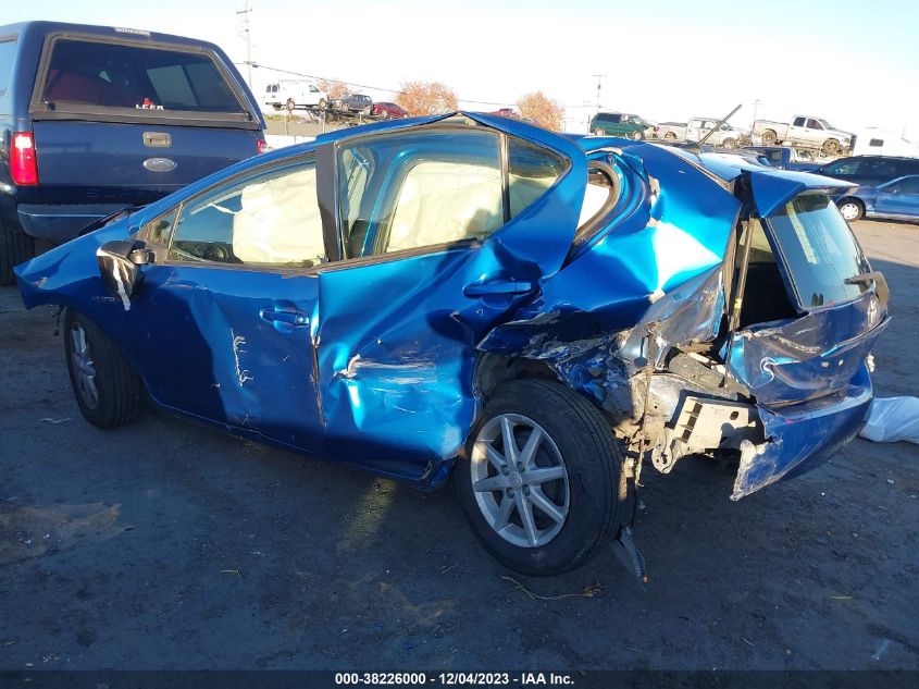 2013 TOYOTA PRIUS C ONE - JTDKDTB35D1047420