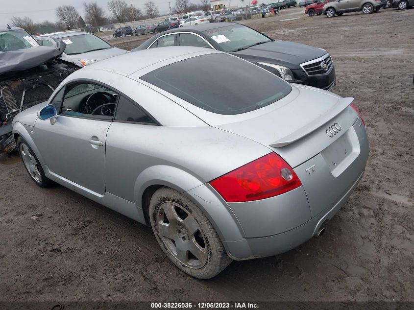 TRUWT28N221006396 | 2002 AUDI TT