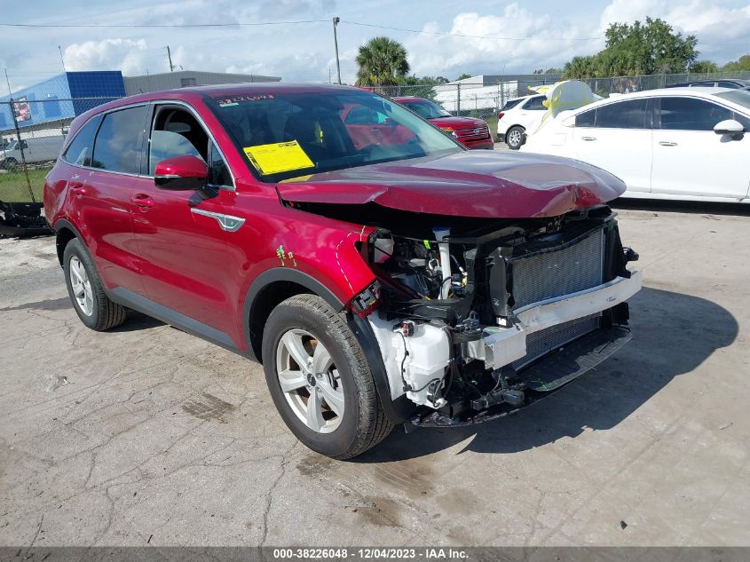 VIN 5XYRG4LC1PG201750 2023 KIA SORENTO no.1