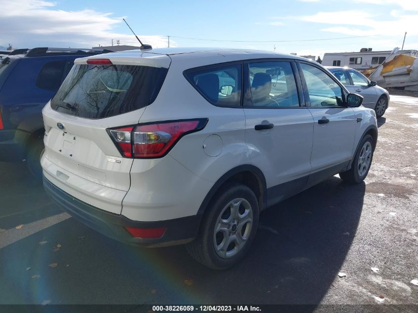 2018 FORD ESCAPE S - 1FMCU0F73JUD60679
