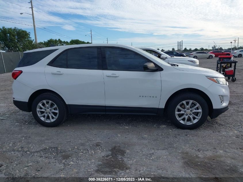 2019 CHEVROLET EQUINOX LS - 3GNAXHEV9KS575753