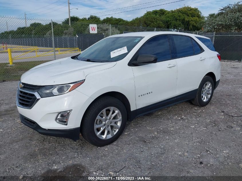 2019 CHEVROLET EQUINOX LS - 3GNAXHEV9KS575753