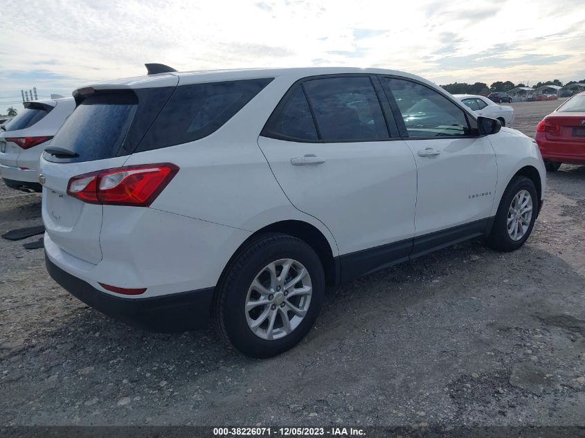 2019 CHEVROLET EQUINOX LS - 3GNAXHEV9KS575753