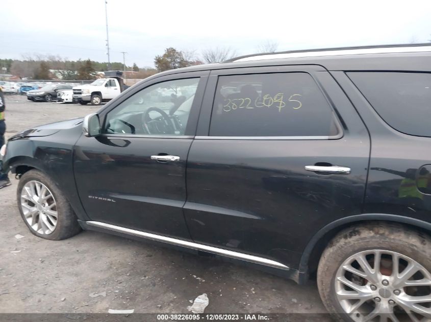 2014 DODGE DURANGO CITADEL - 1C4SDJETXEC539933
