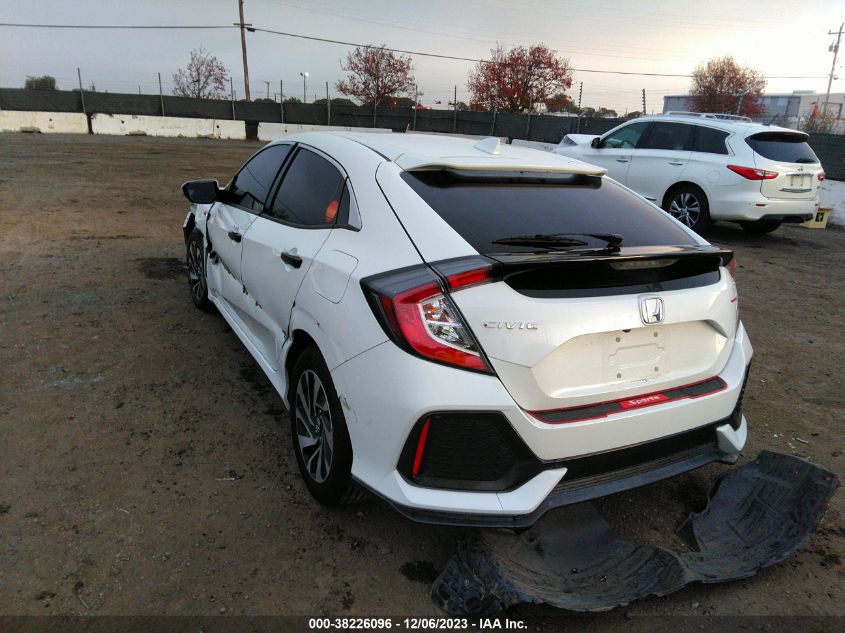 2017 HONDA CIVIC LX - SHHFK7H23HU419569
