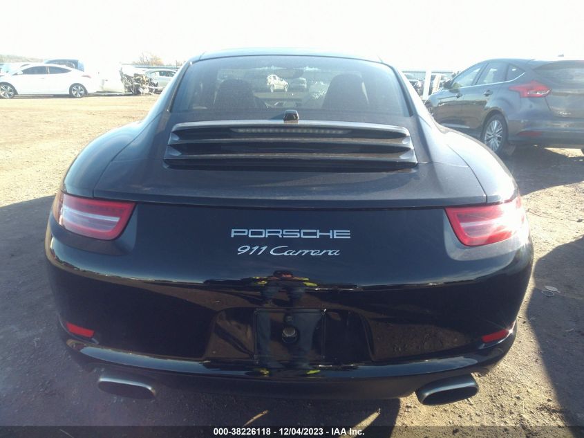 2014 PORSCHE 911 CARRERA - WP0AA2A91ES107158