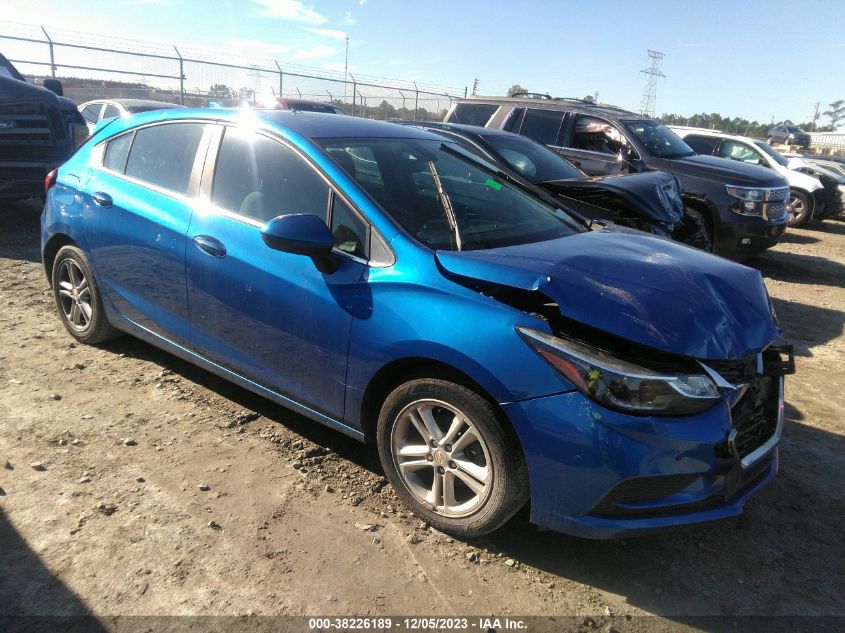 2017 CHEVROLET CRUZE LT - 3G1BE6SM2HS523529