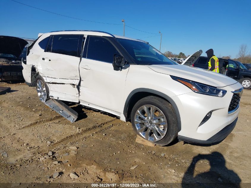 2021 TOYOTA HIGHLANDER LIMITED/PLATINUM - 5TDYZRAH8MS066154