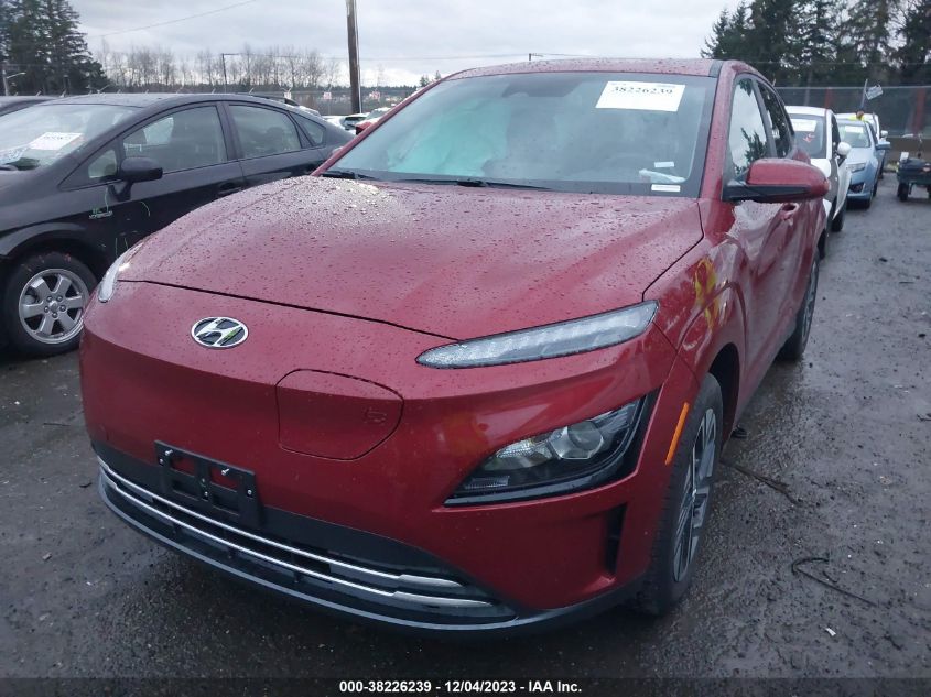 2023 HYUNDAI KONA ELECTRIC SEL - KM8K33AGXPU186061