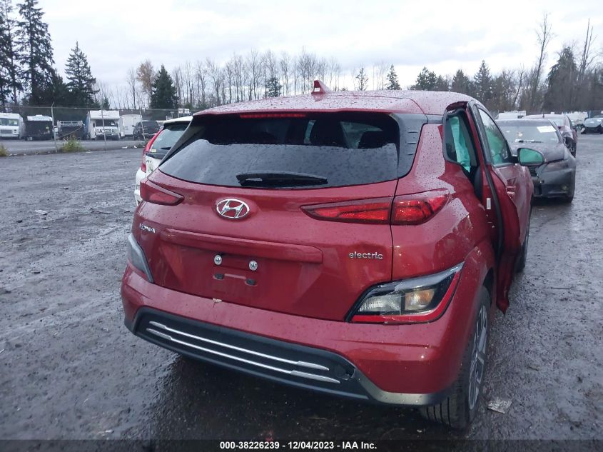 2023 HYUNDAI KONA ELECTRIC SEL - KM8K33AGXPU186061