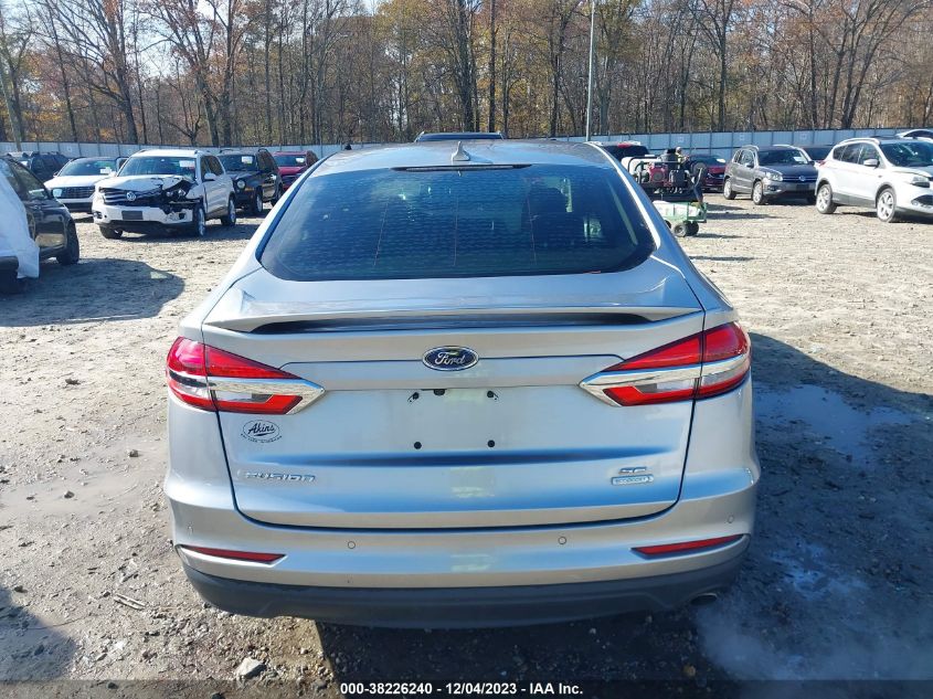 2020 FORD FUSION SE - 3FA6P0HD8LR234541