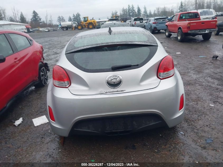2017 HYUNDAI VELOSTER - KMHTC6AD9HU308180