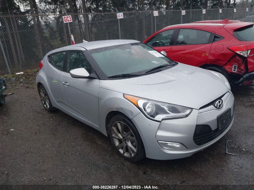 2017 HYUNDAI VELOSTER - KMHTC6AD9HU308180