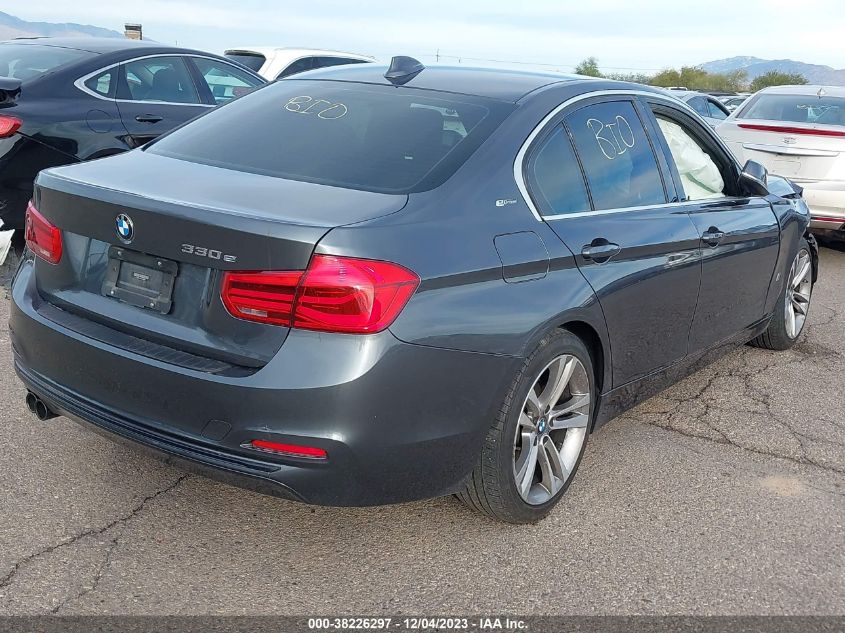 2018 BMW 330E WBA8E1C59JA756890
