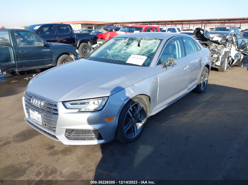 VIN WAUENAF47HN020054 2017 AUDI A4 2.0T PREMIUM