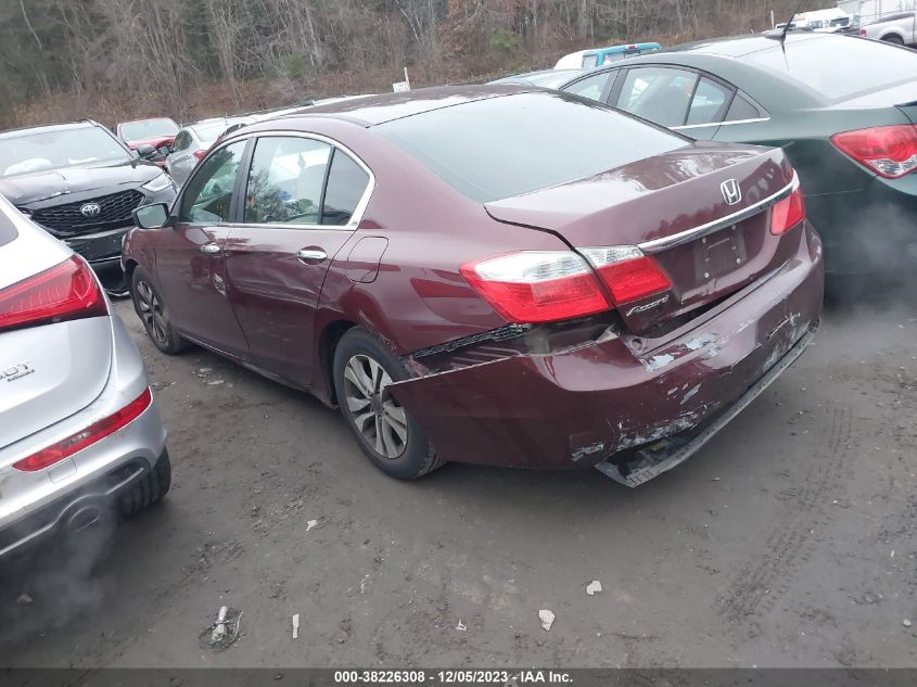 2013 HONDA ACCORD LX - 1HGCR2F31DA215971