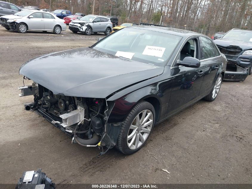 2013 AUDI A4 2.0T PREMIUM - WAUFFAFL7DN005329