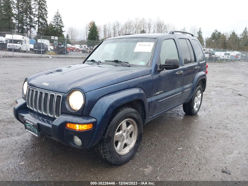 1J4GL58K64W244127 2004 JEEP LIBERTY LIMITED EDITIONphoto 2