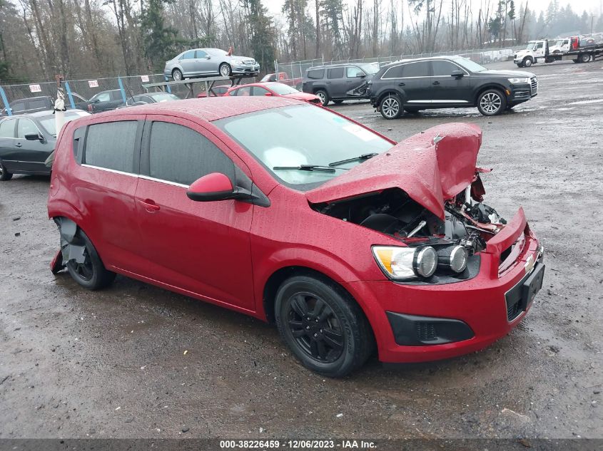 2016 CHEVROLET SONIC LT - 1G1JD6SG6G4180148
