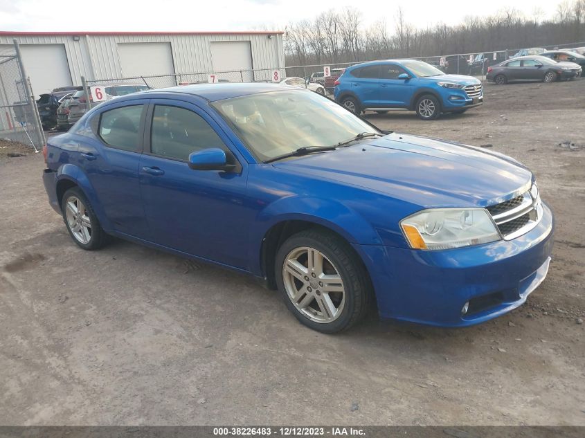 2013 DODGE AVENGER SXT - 1C3CDZCB6DN683192