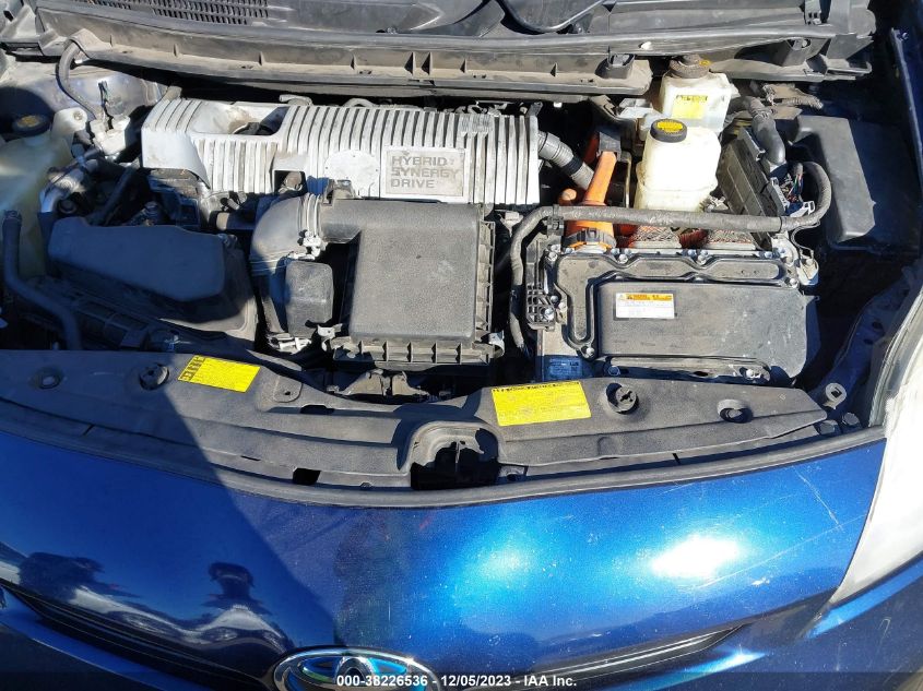 2013 TOYOTA PRIUS TWO - JTDKN3DU5D1642254