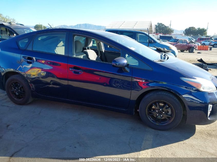 2013 TOYOTA PRIUS TWO - JTDKN3DU5D1642254