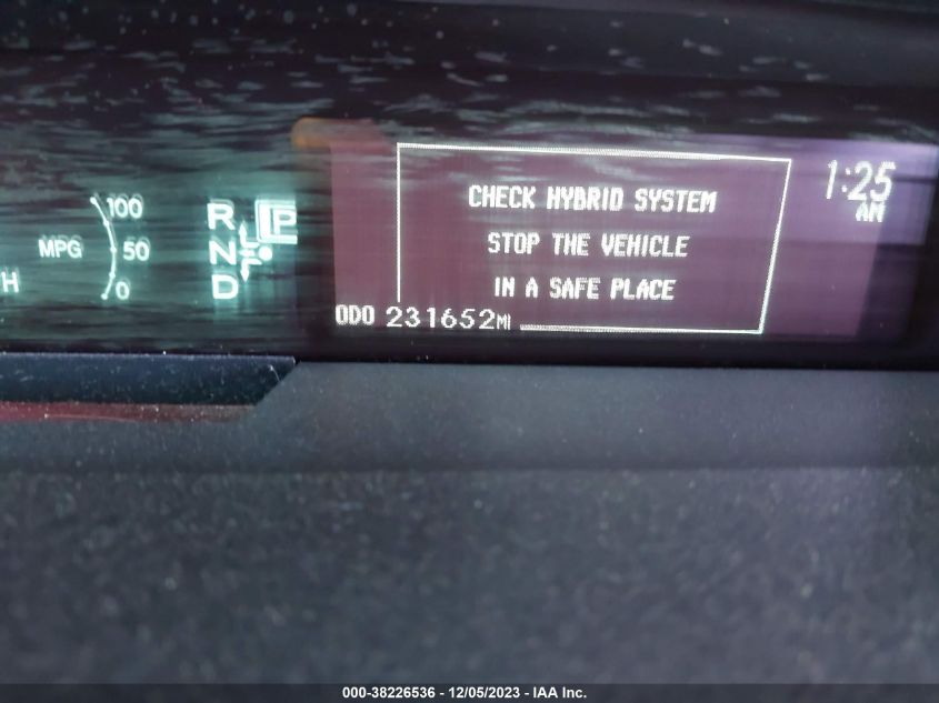 2013 TOYOTA PRIUS TWO - JTDKN3DU5D1642254
