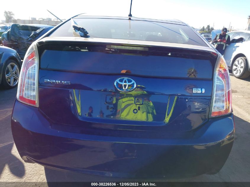 2013 TOYOTA PRIUS TWO - JTDKN3DU5D1642254