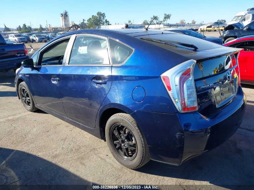 2013 TOYOTA PRIUS TWO - JTDKN3DU5D1642254
