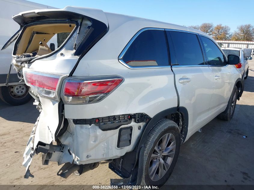 2015 TOYOTA HIGHLANDER LE PLUS V6 - 5TDZKRFH2FS062511