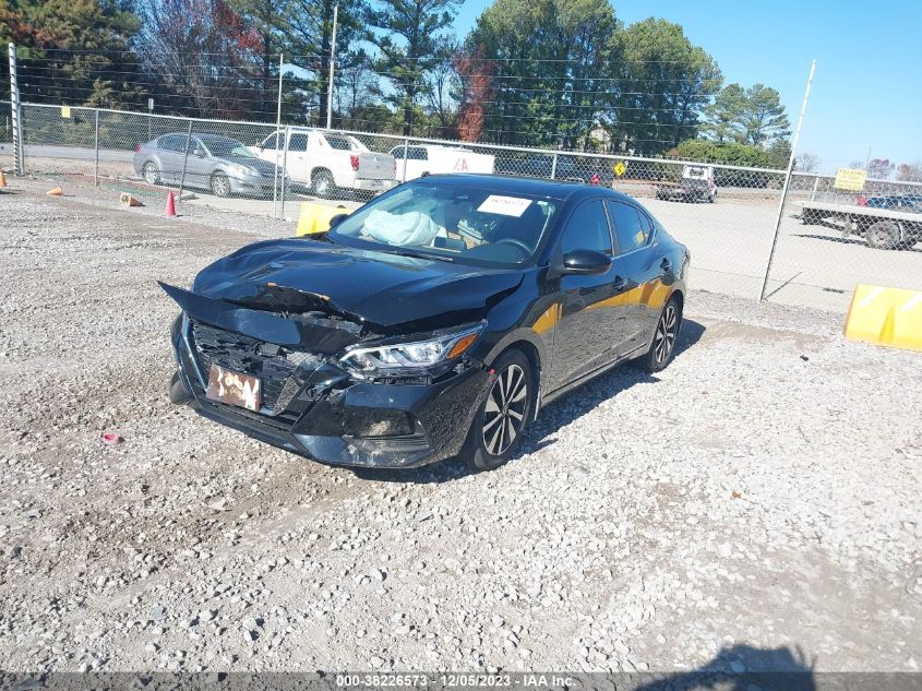 2022 NISSAN SENTRA SV XTRONIC CVT - 3N1AB8CV5NY300363