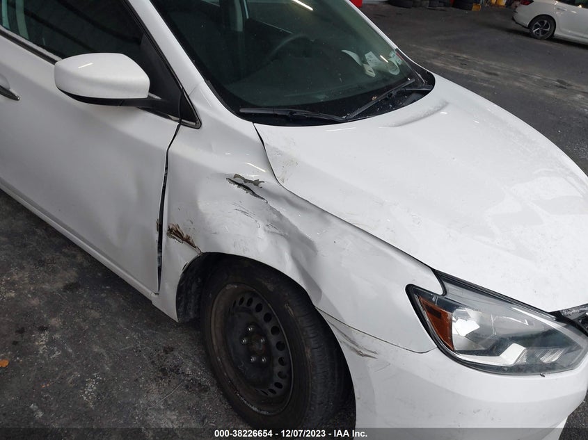 VIN 3N1AB7AP1JY332980 2018 NISSAN SENTRA S