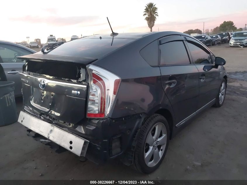 2013 TOYOTA PRIUS FIVE - JTDKN3DU3D1648148